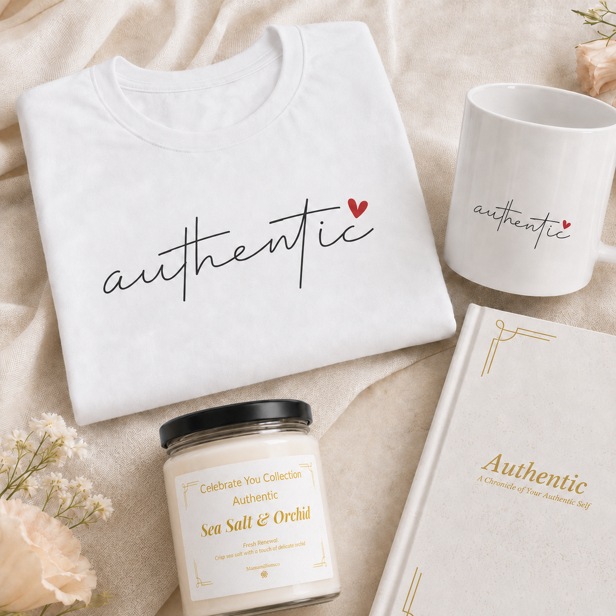 Authentic Scented Soy Candle — Cinnamon Vanilla