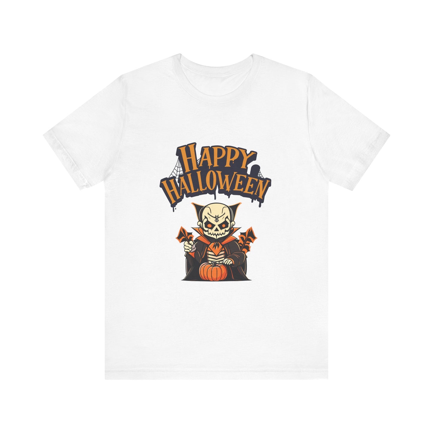 Happy Halloween Dracula Unisex Tee: Magical Attitude Shirt, Witchy Apparel, Unique Gift, Humor T-Shirt, Fun Everyday Wear