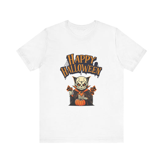 Happy Halloween Dracula Unisex Tee: Magical Attitude Shirt, Witchy Apparel, Unique Gift, Humor T-Shirt, Fun Everyday Wear