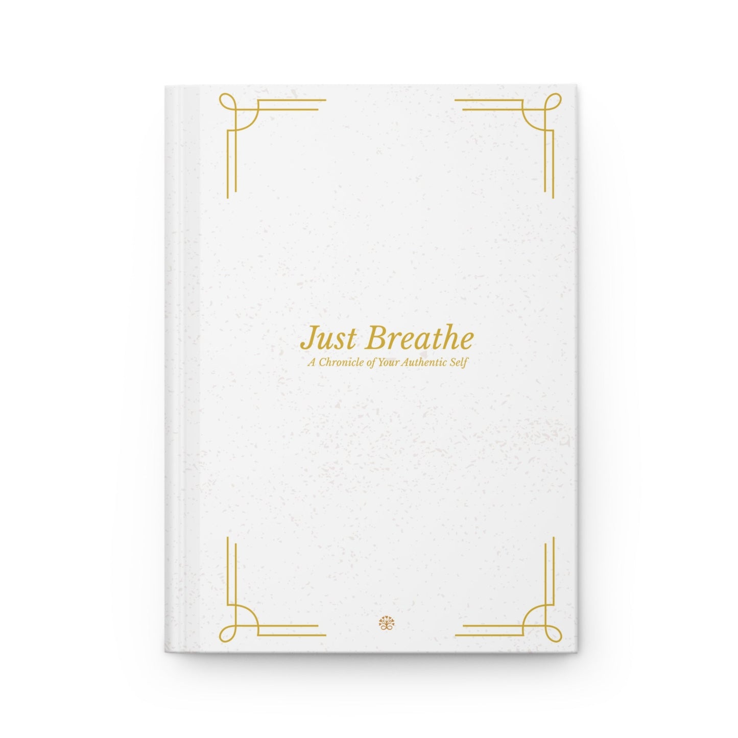 Just Breathe Hardcover Journal — Matte