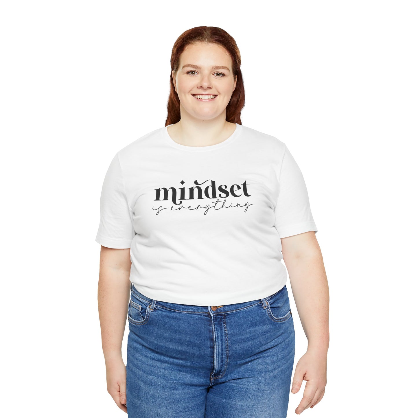 Mindset is Everything Short Sleeve Tee - Unisex T-shirt for Everyday Wear, Casual Gift, Trendy Apparel, Perfect for Self-Expression, [...]