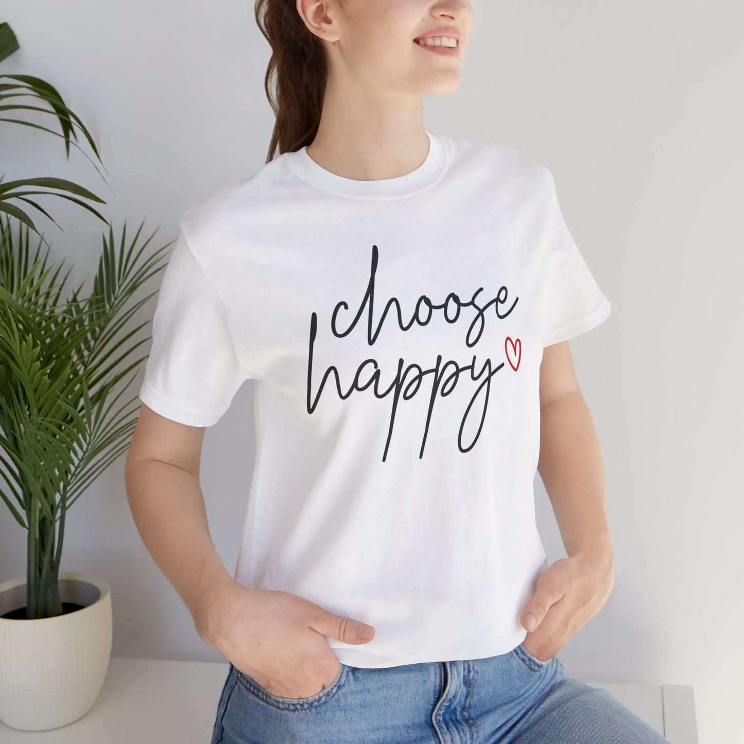 Choose Happy Tee — A Daily Reminder