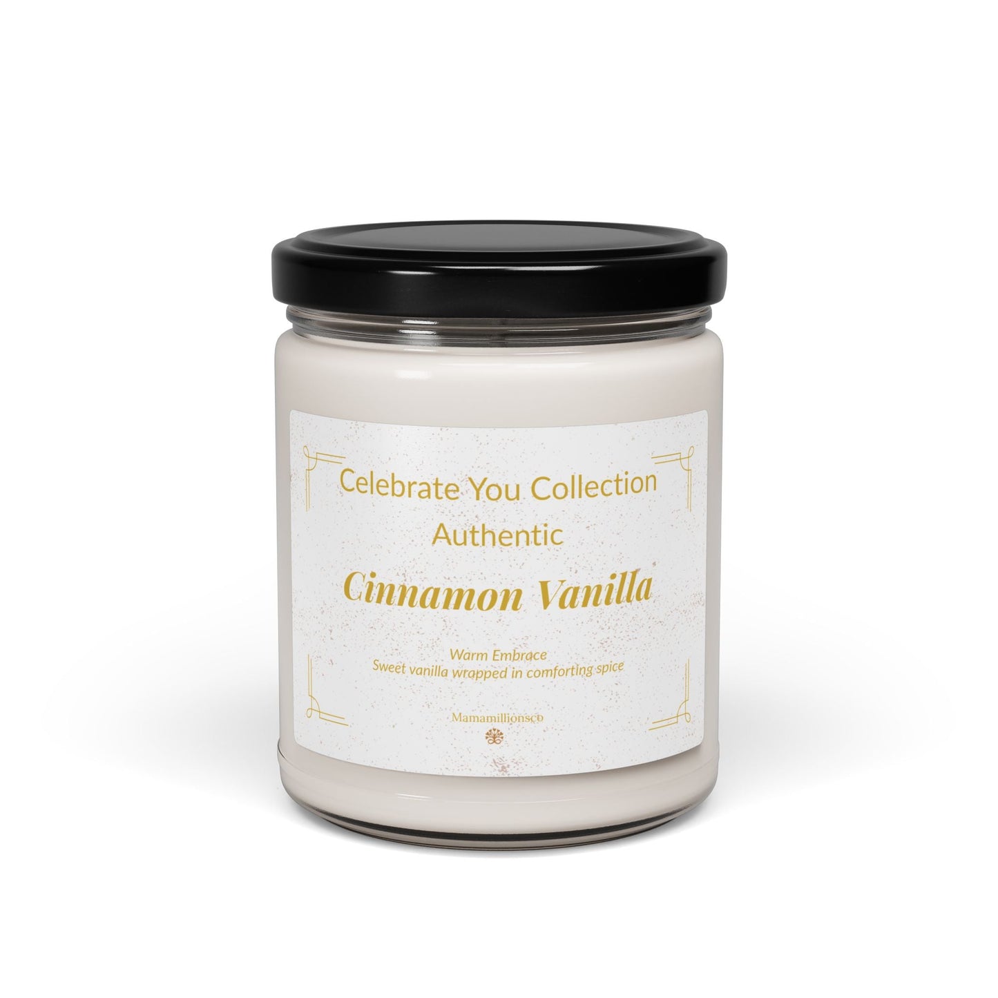 Authentic Scented Soy Candle — Cinnamon Vanilla | Celebrate You Collection