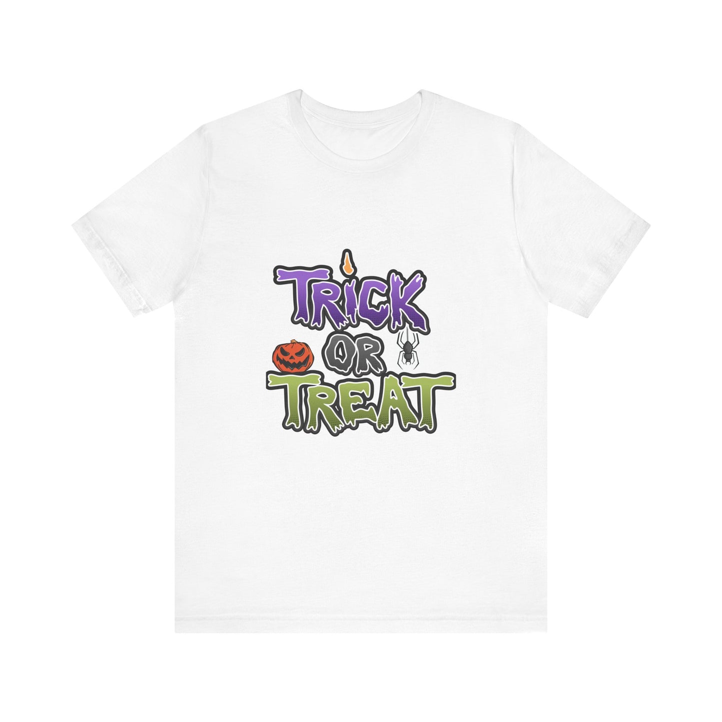 Trick or Treat  Unisex Tee: Magical Attitude Shirt, Witchy Apparel, Unique Gift, Humor T-Shirt, Fun Everyday Wear