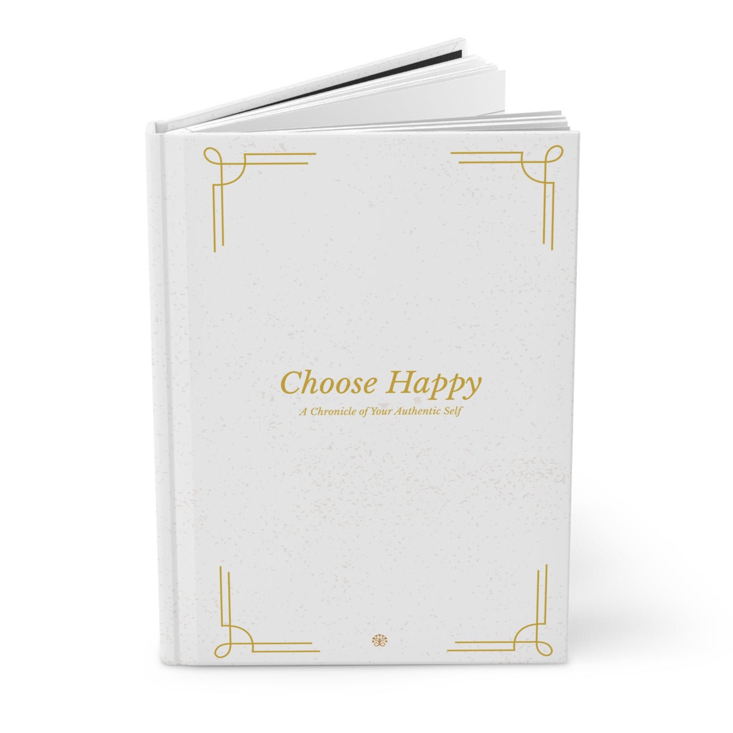 Choose Happy Hardcover Journal — Matte