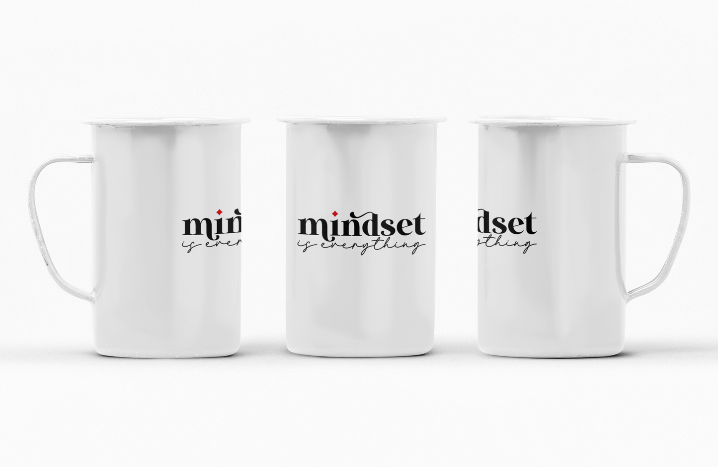 Mindset is Everything Ceramic Mug, Inspirational Coffee Cup, Heartfelt Gift, Self-Care, Home Decor, Morning Routine, Thoughtful Present