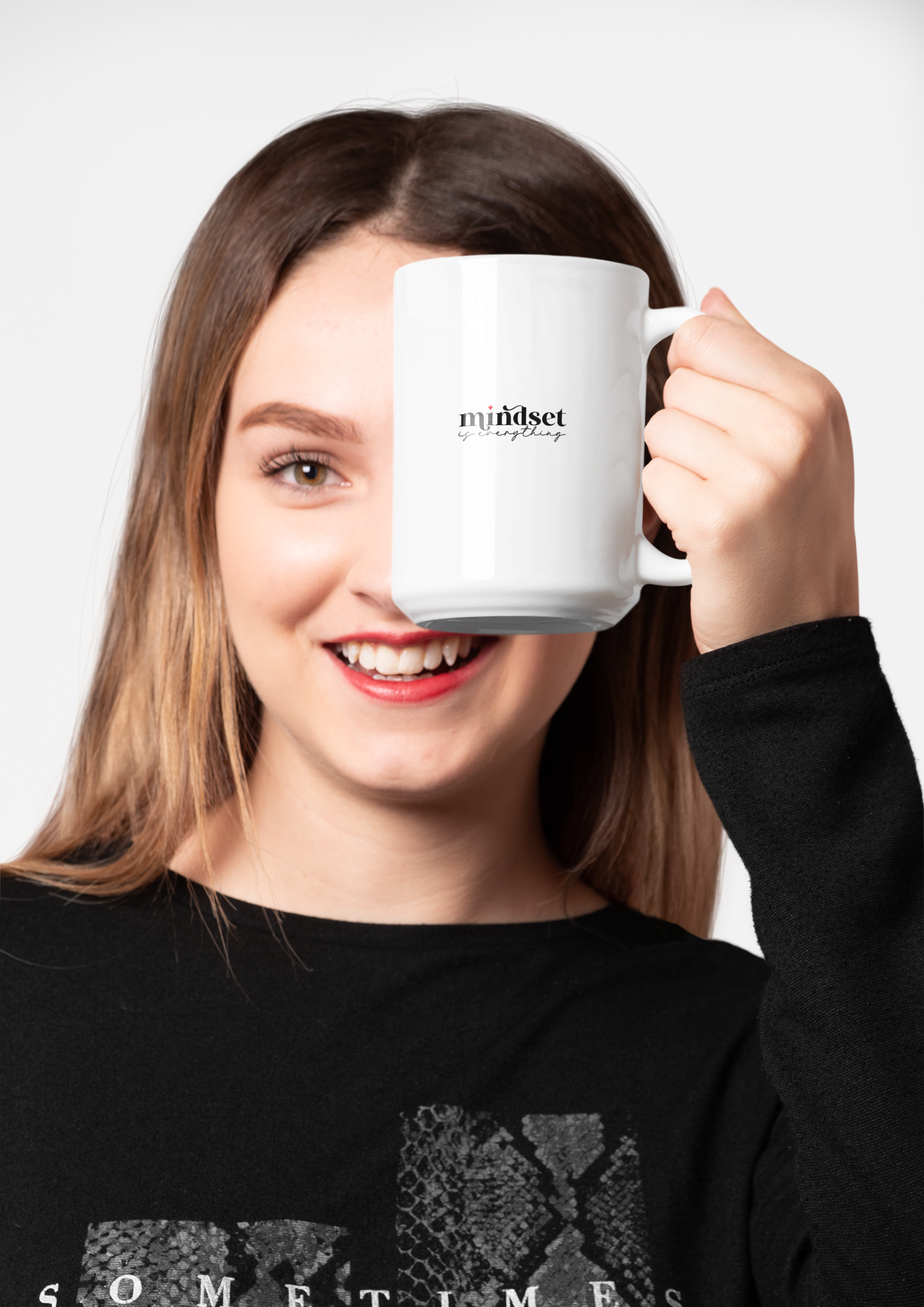Mindset is Everything Ceramic Mug, Inspirational Coffee Cup, Heartfelt Gift, Self-Care, Home Decor, Morning Routine, Thoughtful Present