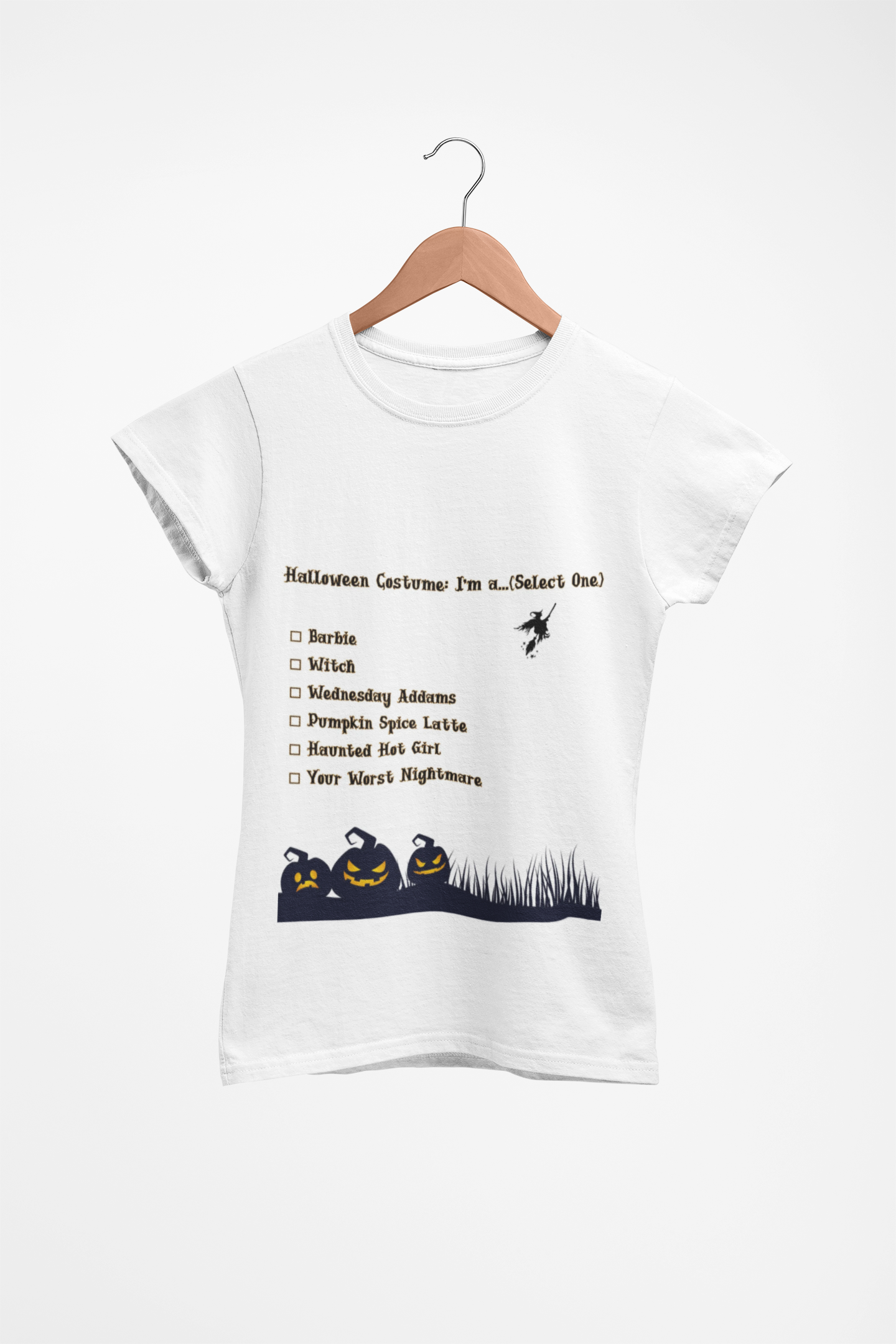 Halloween Costume Unisex Tee: Magical Attitude Shirt, Witchy Apparel, Unique Gift, Humor T-Shirt, Fun Everyday Wear