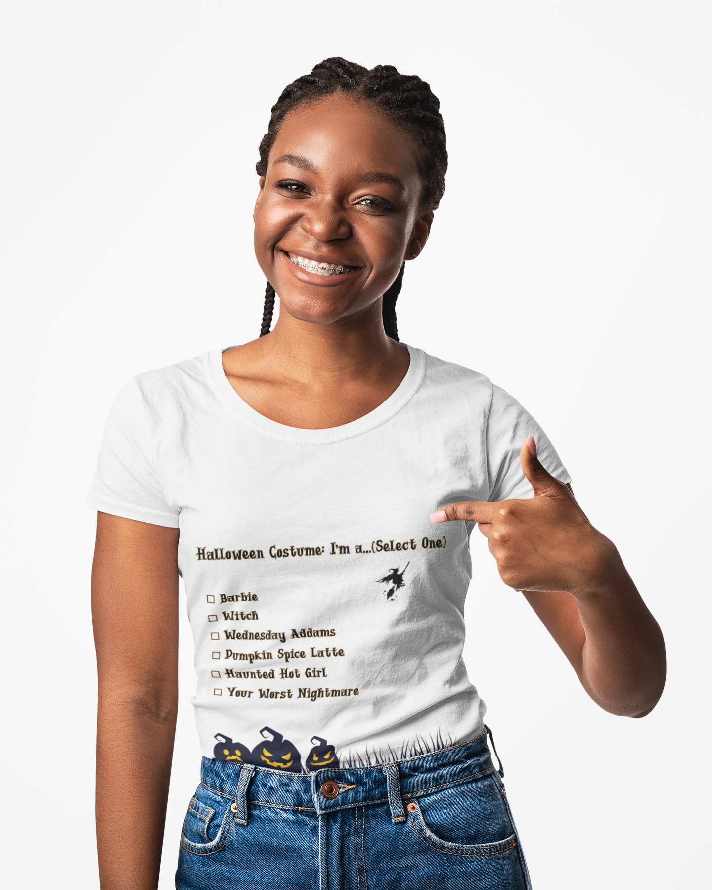Halloween Costume Unisex Tee: Magical Attitude Shirt, Witchy Apparel, Unique Gift, Humor T-Shirt, Fun Everyday Wear