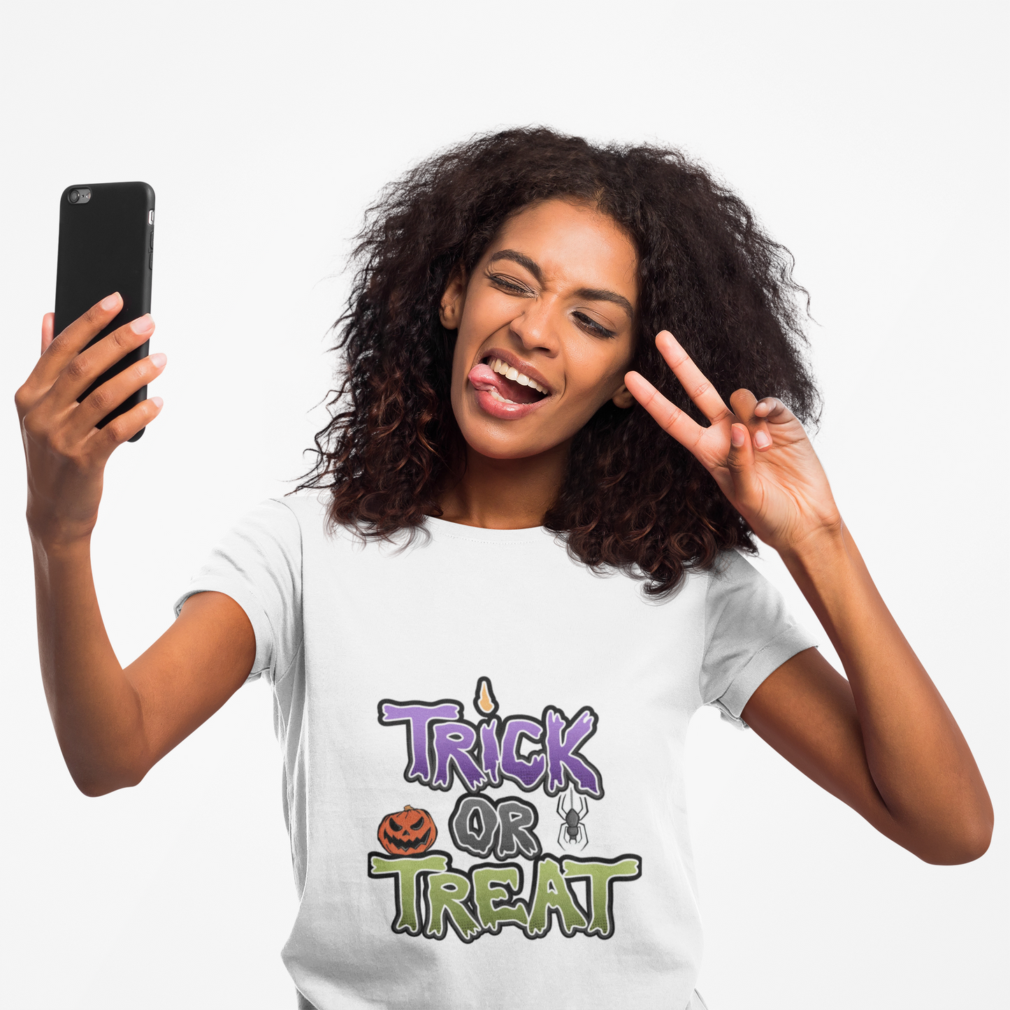Trick or Treat  Unisex Tee: Magical Attitude Shirt, Witchy Apparel, Unique Gift, Humor T-Shirt, Fun Everyday Wear