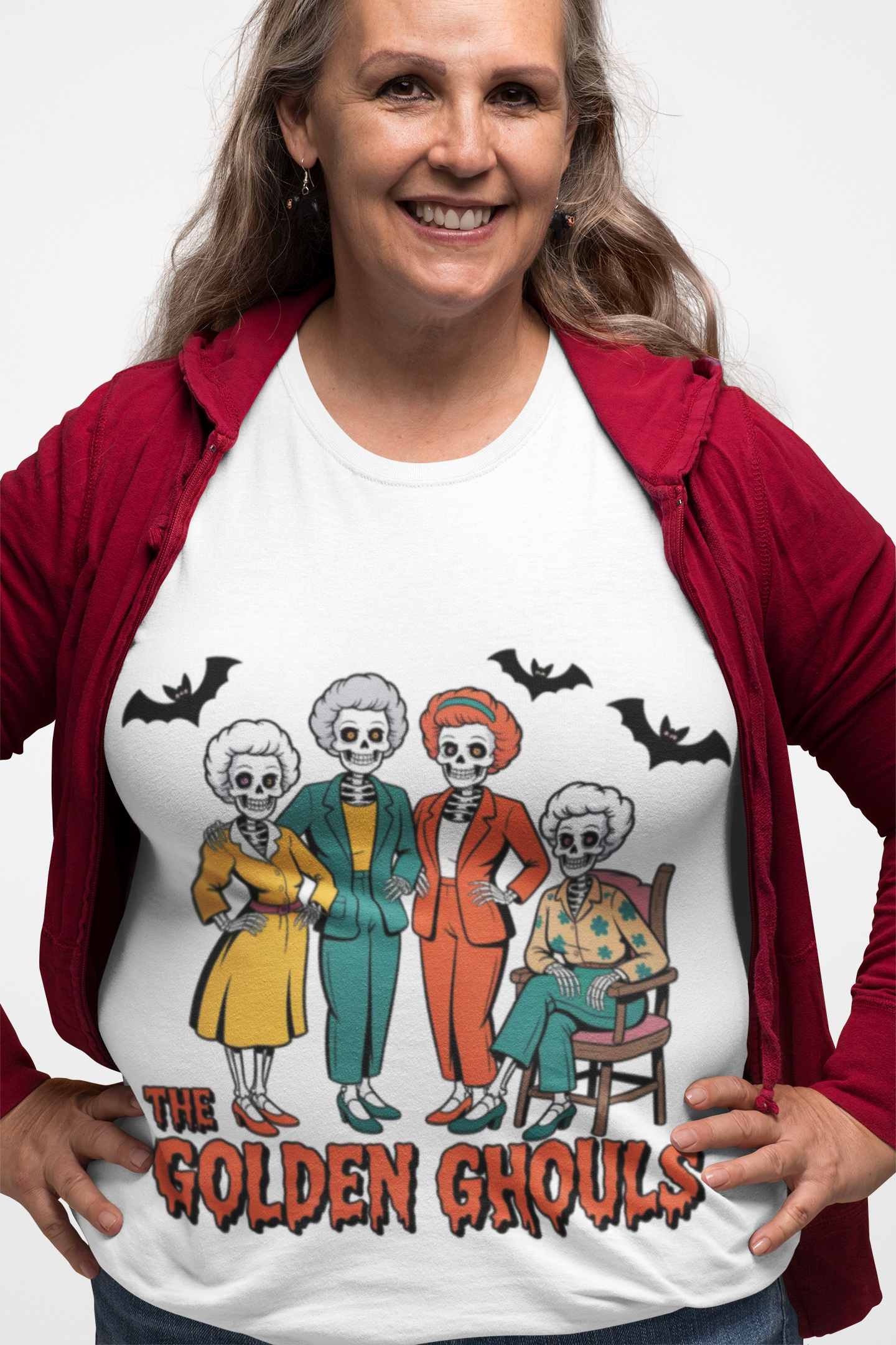 The Golden Ghouls Unisex Tee: Magical Attitude Shirt, Witchy Apparel, Unique Gift, Humor T-Shirt, Fun Everyday Wear