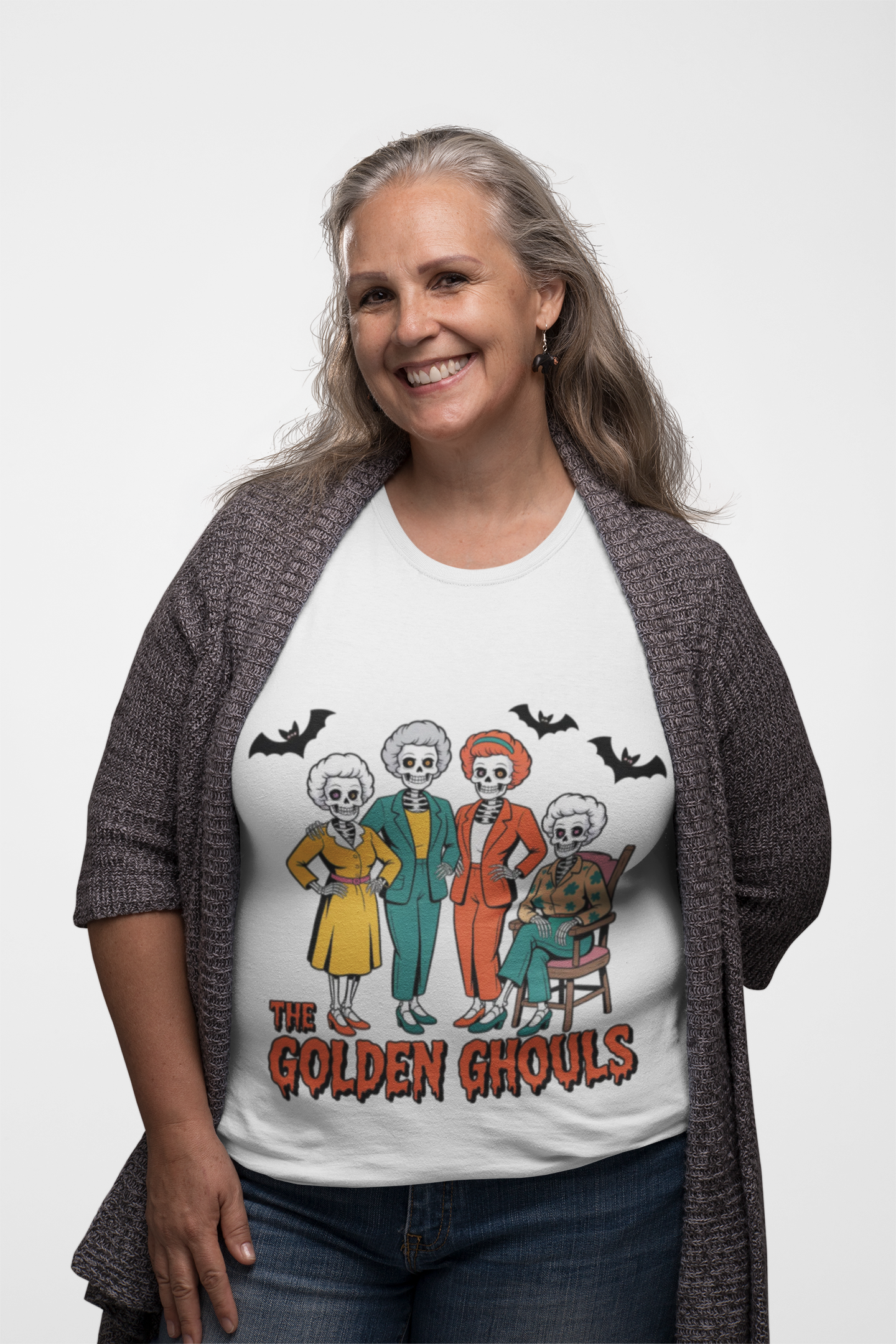 The Golden Ghouls Unisex Tee: Magical Attitude Shirt, Witchy Apparel, Unique Gift, Humor T-Shirt, Fun Everyday Wear