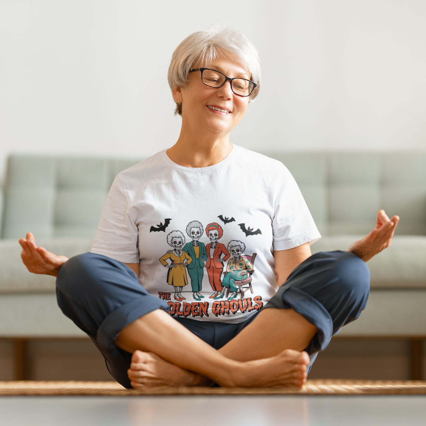 The Golden Ghouls Unisex Tee: Magical Attitude Shirt, Witchy Apparel, Unique Gift, Humor T-Shirt, Fun Everyday Wear