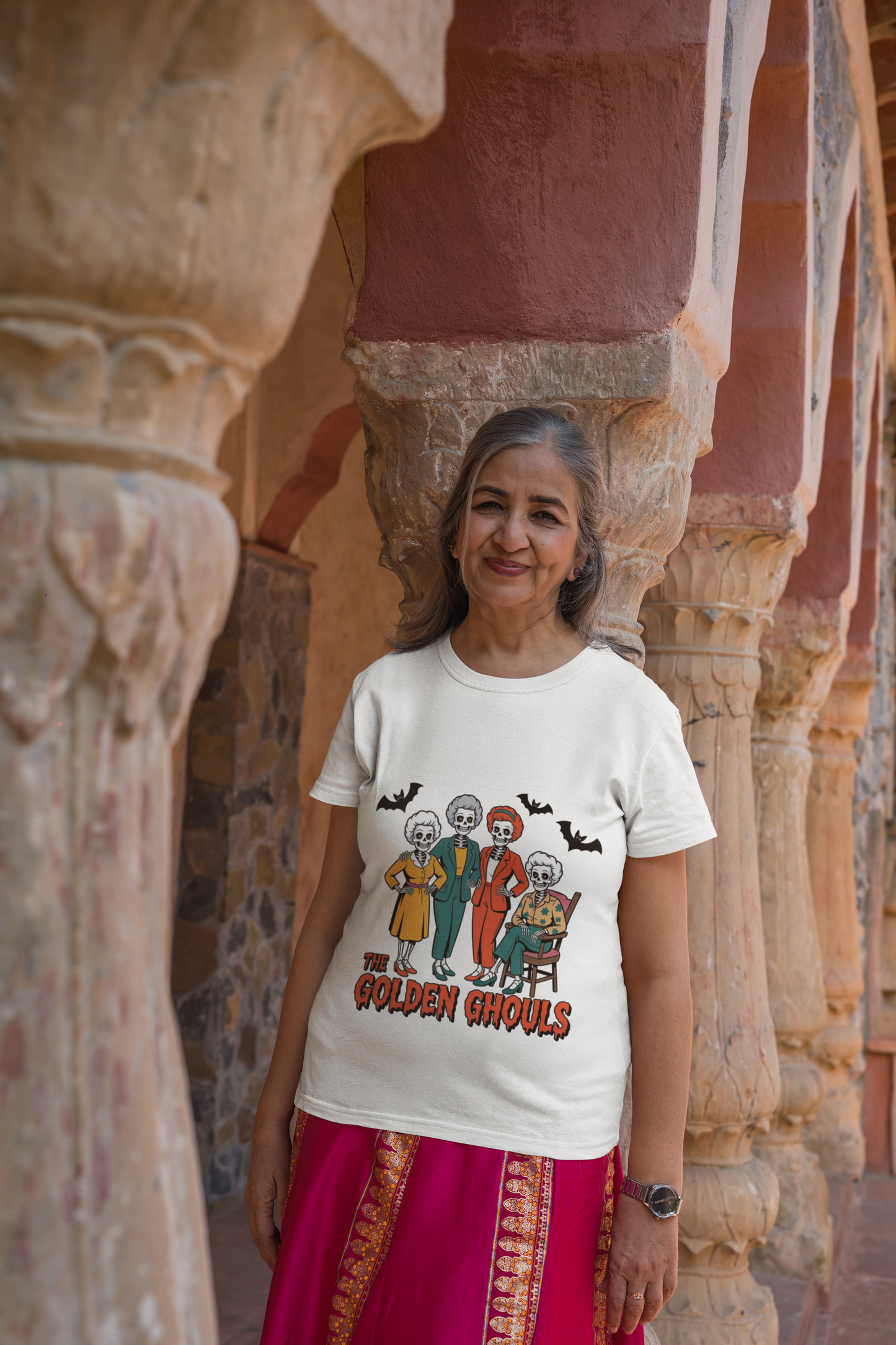 The Golden Ghouls Unisex Tee: Magical Attitude Shirt, Witchy Apparel, Unique Gift, Humor T-Shirt, Fun Everyday Wear