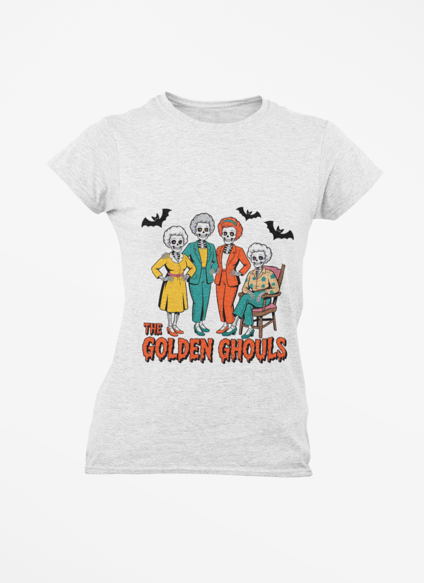 The Golden Ghouls Unisex Tee: Magical Attitude Shirt, Witchy Apparel, Unique Gift, Humor T-Shirt, Fun Everyday Wear