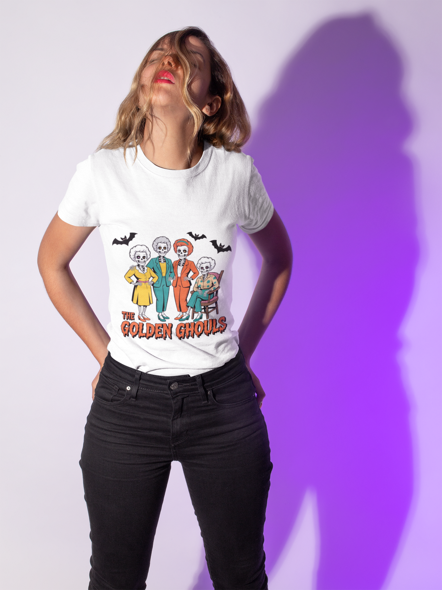 The Golden Ghouls Unisex Tee: Magical Attitude Shirt, Witchy Apparel, Unique Gift, Humor T-Shirt, Fun Everyday Wear