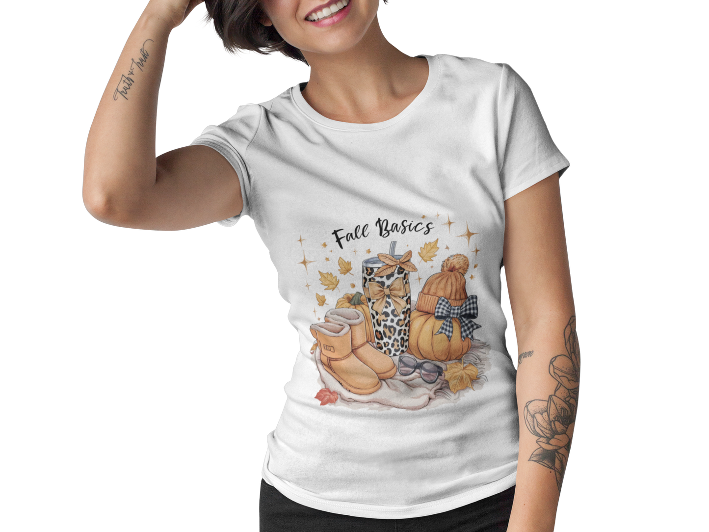 Fall Basics Unisex Tee: Magical Attitude Shirt, Witchy Apparel, Unique Gift, Humor T-Shirt, Fun Everyday Wear
