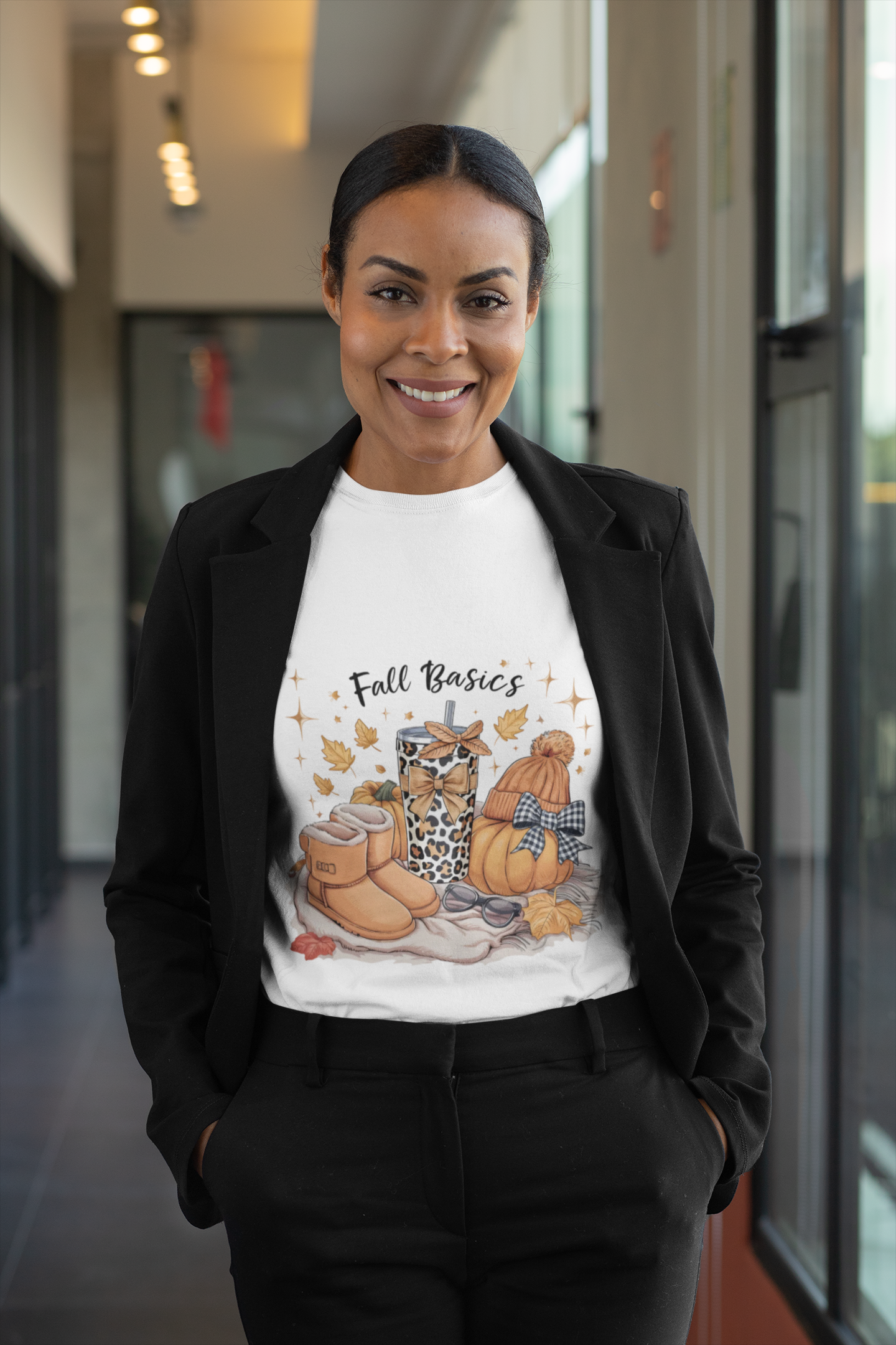 Fall Basics Unisex Tee: Magical Attitude Shirt, Witchy Apparel, Unique Gift, Humor T-Shirt, Fun Everyday Wear