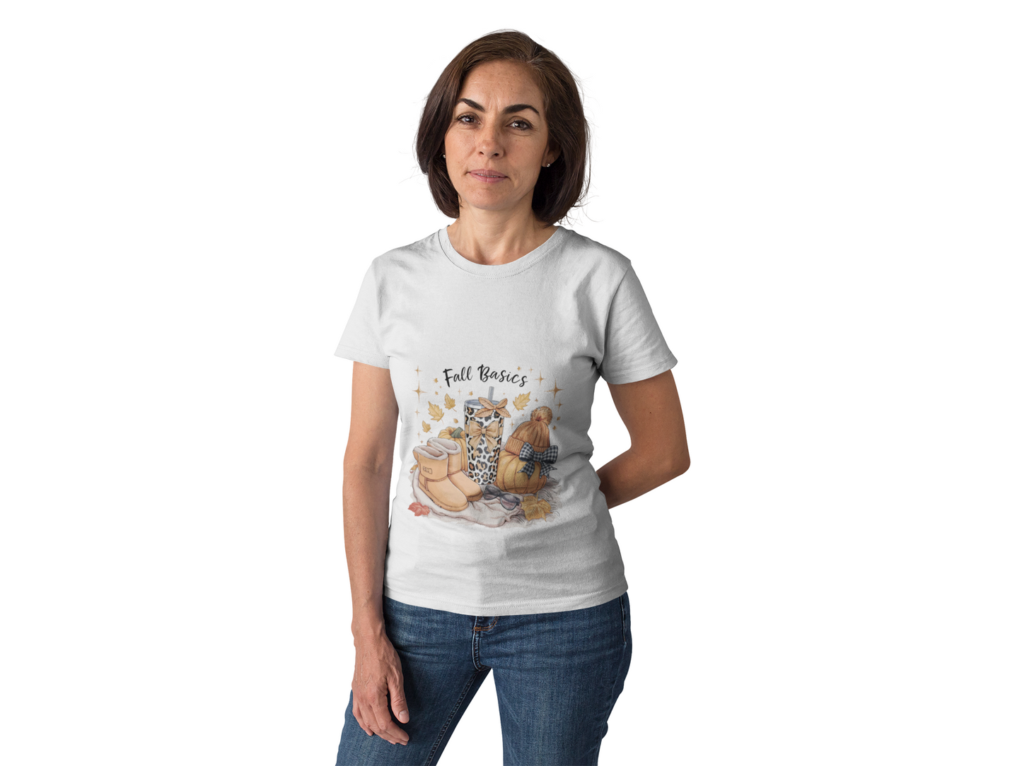 Fall Basics Unisex Tee: Magical Attitude Shirt, Witchy Apparel, Unique Gift, Humor T-Shirt, Fun Everyday Wear