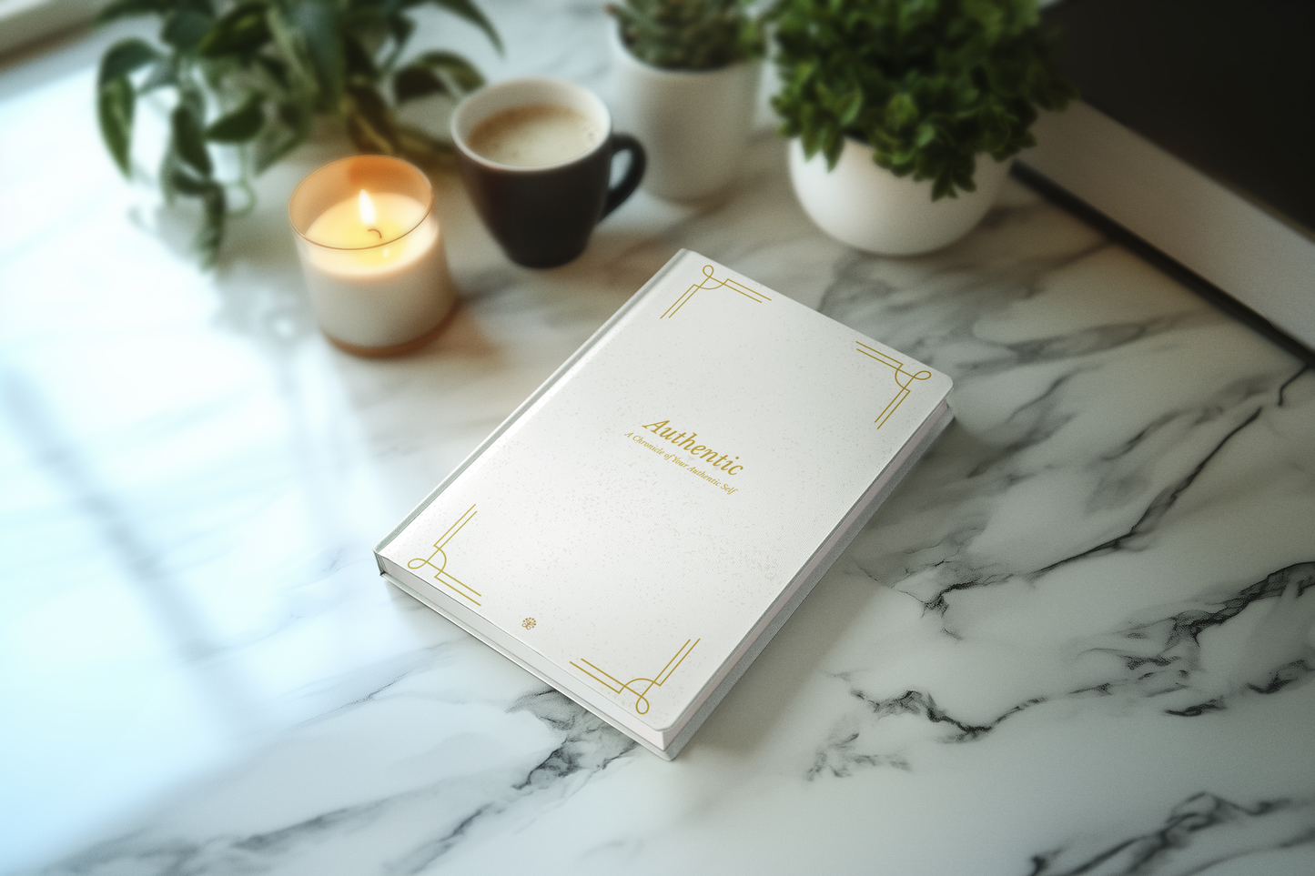 Authentic Heart Hardcover Journal — Matte