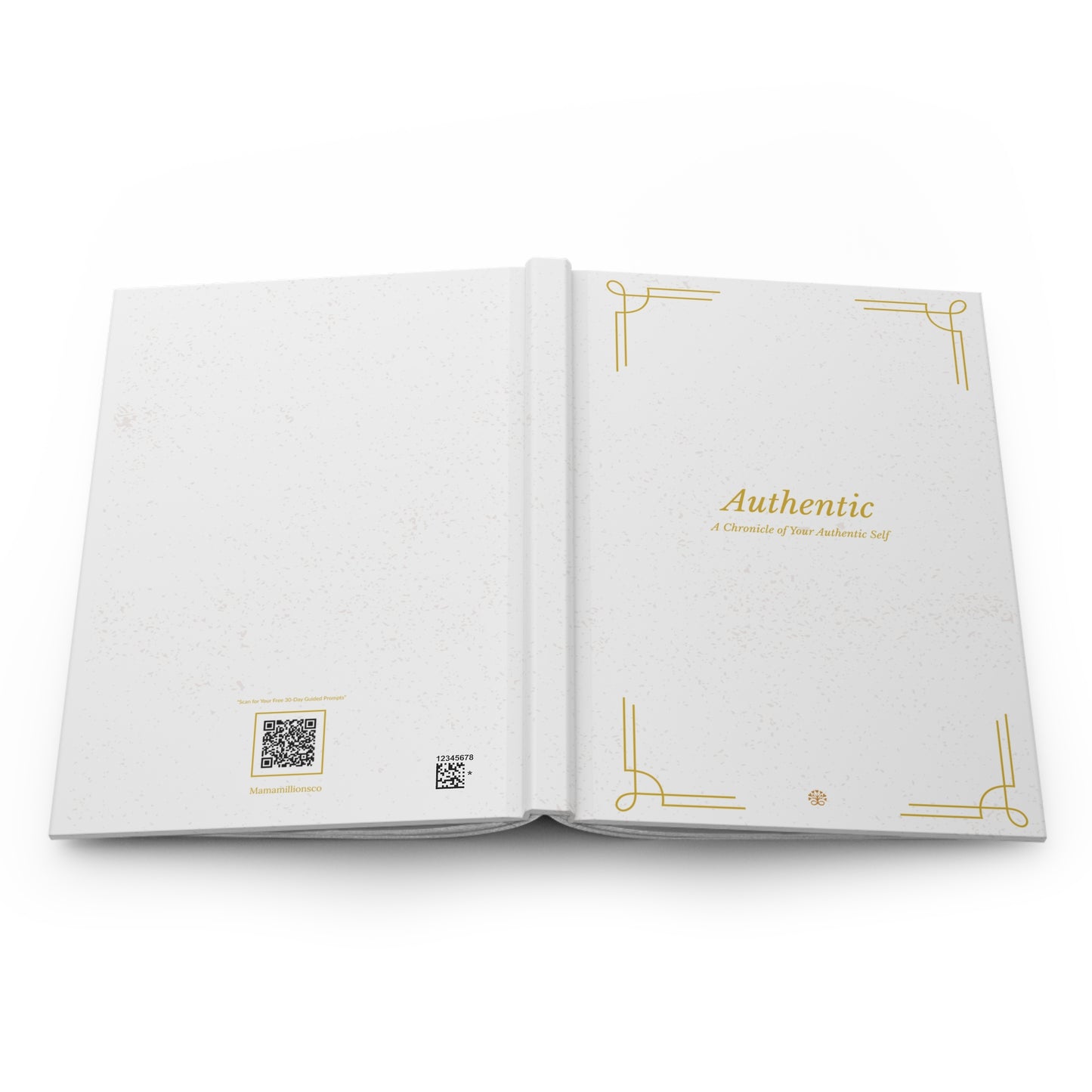 Authentic Heart Hardcover Journal — Matte