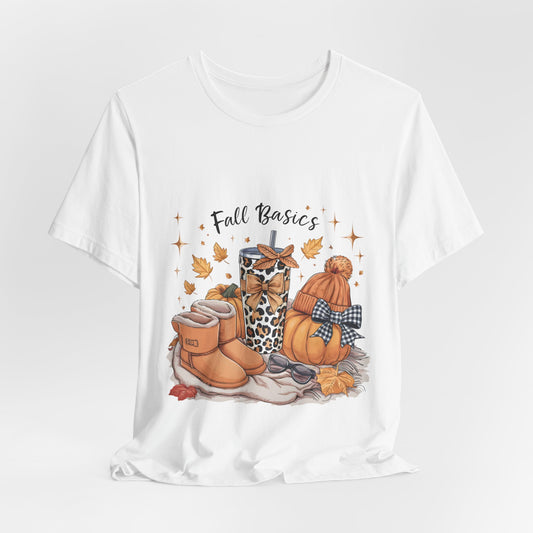 Fall Basics Unisex Tee: Magical Attitude Shirt, Witchy Apparel, Unique Gift, Humor T-Shirt, Fun Everyday Wear