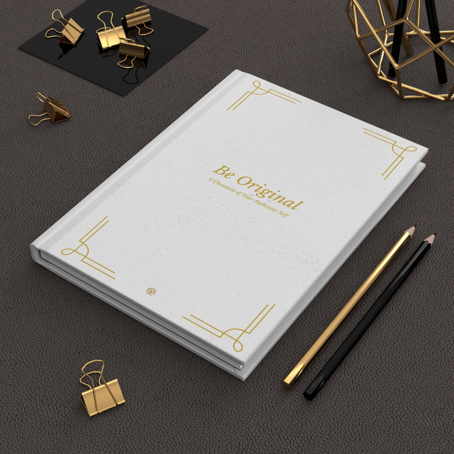 Be Original Hardcover Journal — Matte