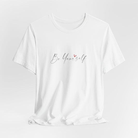 Be Yourself Short Sleeve Tee - Unisex T-shirt for Everyday Wear, Casual Gift, Trendy Apparel, Perfect for Self-Expression, [...]