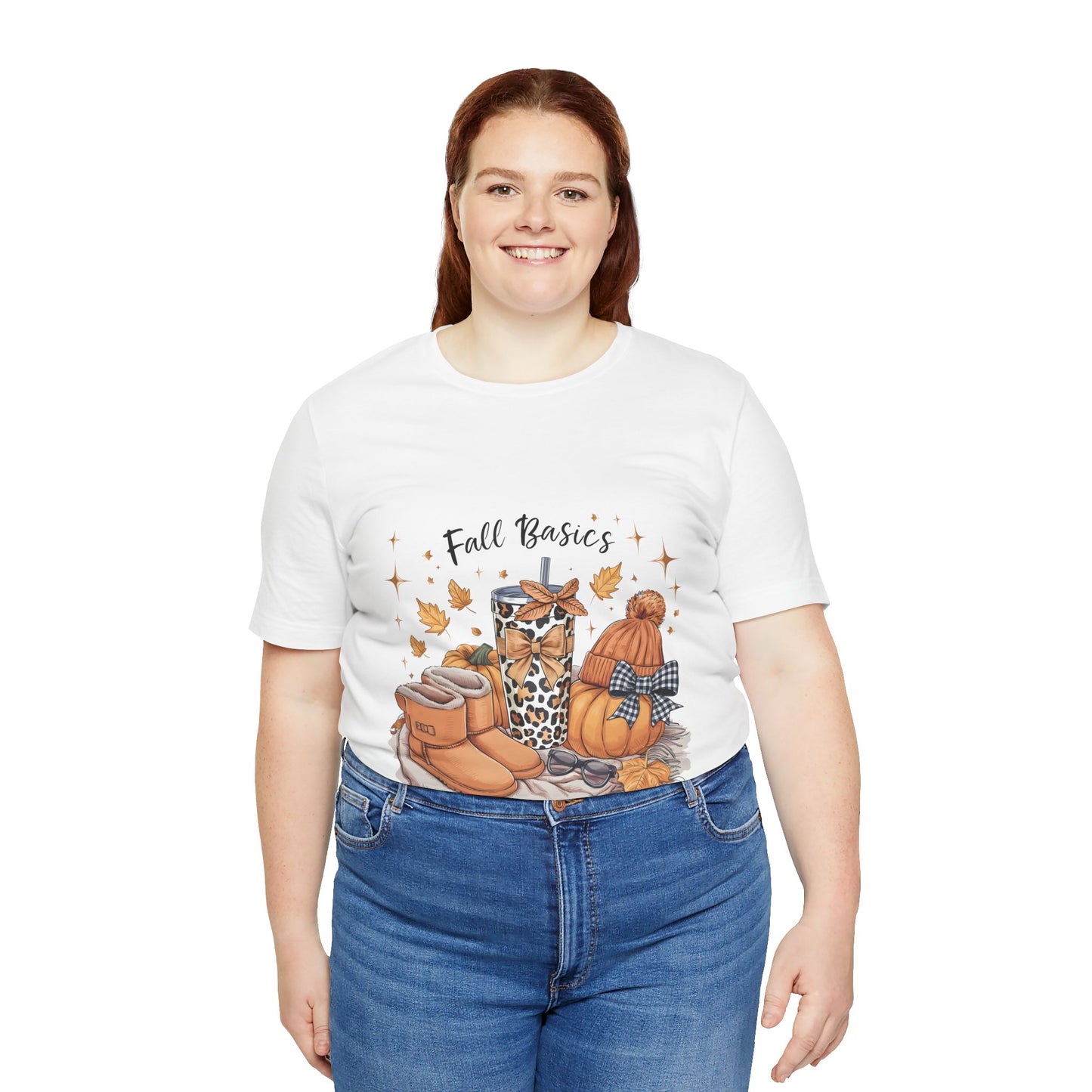 Fall Basics Unisex Tee: Magical Attitude Shirt, Witchy Apparel, Unique Gift, Humor T-Shirt, Fun Everyday Wear