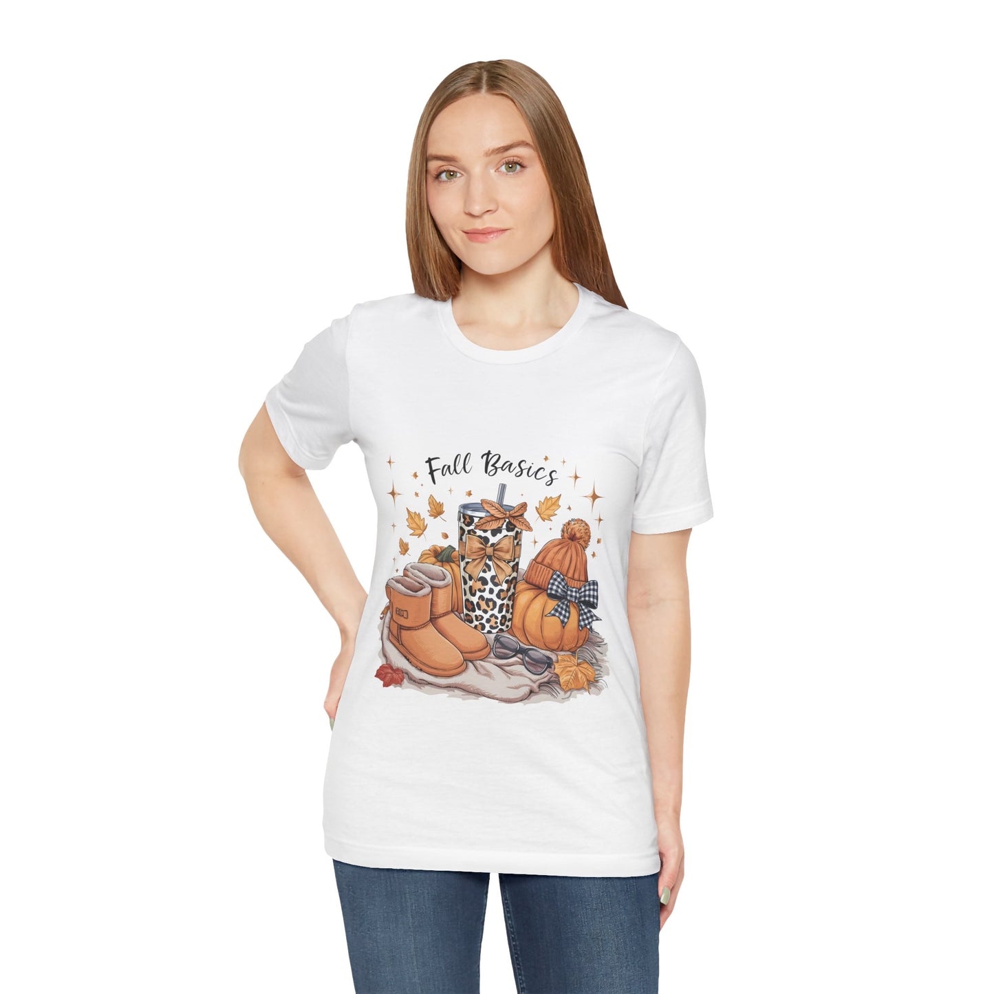 Fall Basics Unisex Tee: Magical Attitude Shirt, Witchy Apparel, Unique Gift, Humor T-Shirt, Fun Everyday Wear