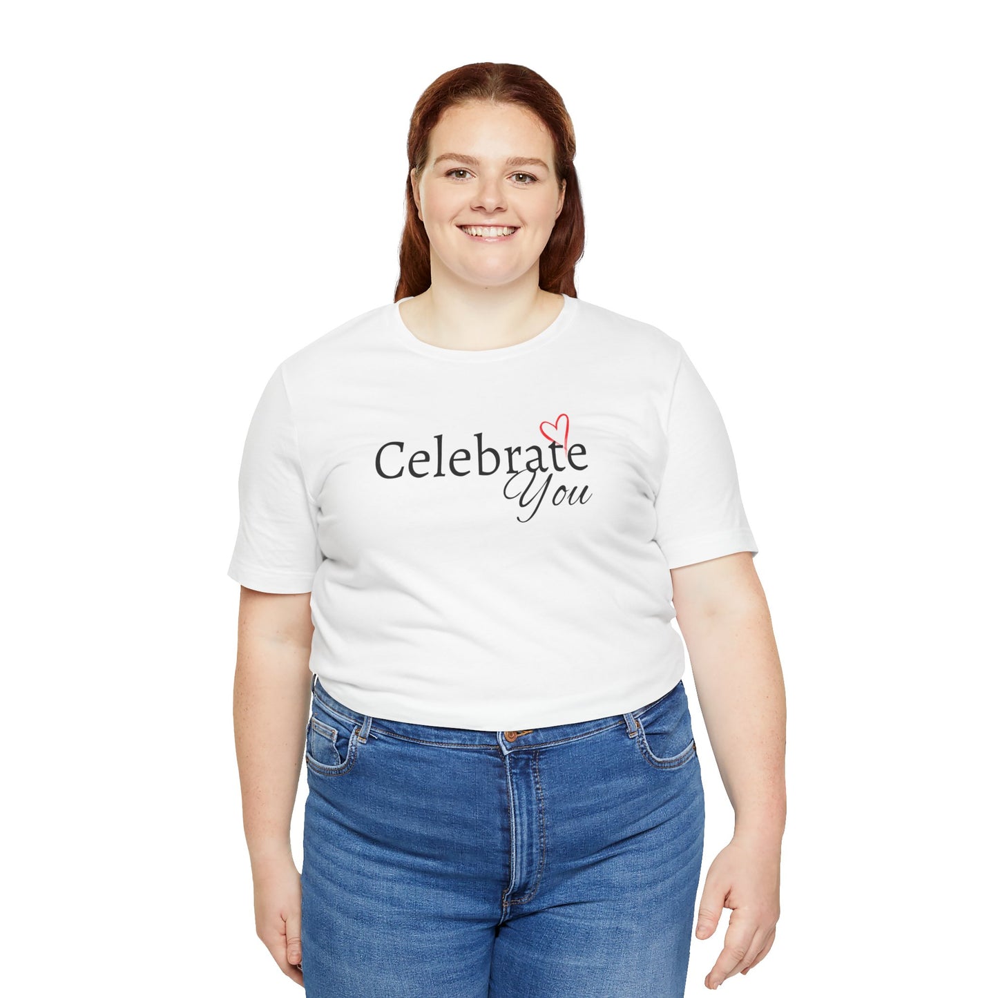 Celebrate You Short Sleeve Tee - Unisex T-shirt for Everyday Wear, Casual Gift, Trendy Apparel, Perfect for Self-Expression, [...]