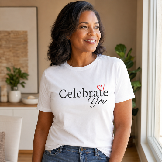 Celebrate You Unisex Tee | Celebrate You Collection — front product view