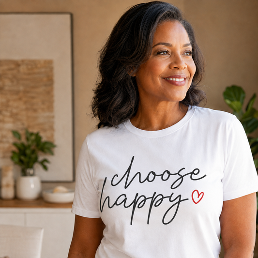 Choose Happy Unisex Tee | Celebrate You Collection