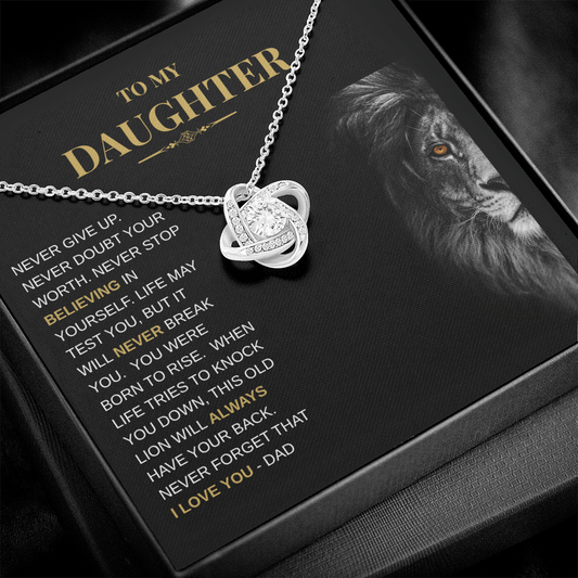To My Daughter - This Old Lion Will Always Have Your Back