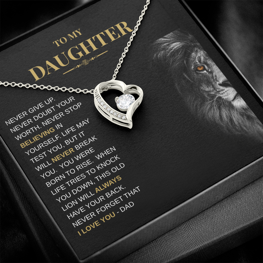 To My Daughter - This Old Lion Will Forever Love you