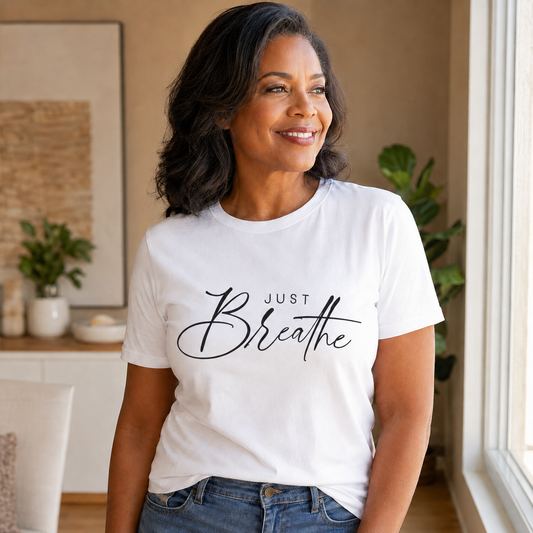 Just Breathe Unisex Tee | Celebrate You Collection